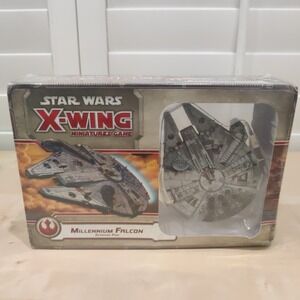 Star Wars X-Wing Miniatures Game Millennium Falcon Expansion Pack, New